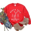 Simply Sage Market Women's Graphic Sweatshirt North Pole University Deer - 2 of 4