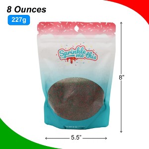 Sprinkle Me This – Red and Green Sanding Sugar – Sparkling Holiday Sugar Crystals for Sweet Treats - 1 of 4