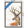 Trends International Emma Steel - Deer Framed Wall Poster Prints - 3 of 4