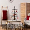 Best Choice Products 3ft Wrought Iron Ornament Display Christmas Tree w/ Easy Assembly, Stand - image 3 of 4
