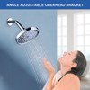 WOWOW 1-Spray Patterns with 1.75 GPM 6 in. Wall Mount Rain Fixed Shower Head - 2 of 4