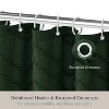 LunaLulinlk Dark Green Shower Curtains - 2 of 4