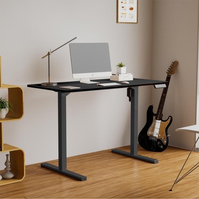 NicBex 47.24/49.8 Inch Electric Standing Desk,Home Office Desk with Whole Piece Adjustable Height,Sit Stand up Desk for Bedroom,Living Study Room