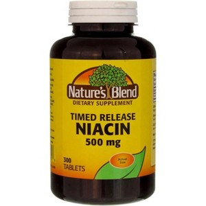 Nature's Blend 714 Niacin 500 mg Timed Release - 1 of 4