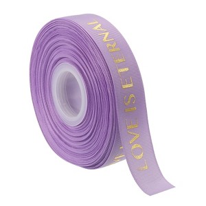 Unique Bargains Gift Wrapping Bouquet Cake Box Love Satin Grosgrain Ribbons 1 Pc - 1 of 4