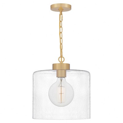 Quoizel Lighting Abner 1 - Light Pendant in  Aged Brass