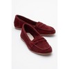 Dorothy - Burgundy Suede Leather Loafers | Forever & Always Shoes - 2 of 4