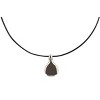 Slate by Rebl Gourd Shape Pendant Necklace  Stainless Steel - 2 of 2