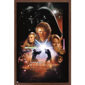 Trends International Star Wars: Revenge of the Sith - One Sheet (No Billing Block) Framed Wall Poster Prints - 1 of 4