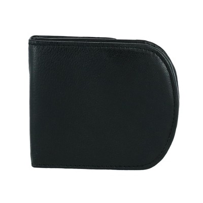 Ctm Leather Compact Zipper Coin Pouch Wallet : Target