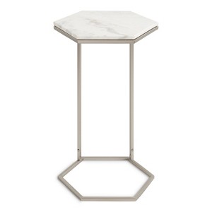 Kate and Laurel - Trillion Metal Accent Table - 1 of 4