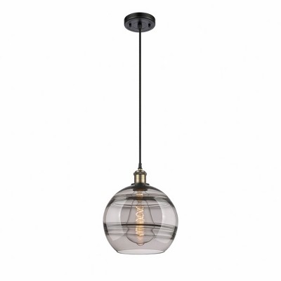 Rochester - 1 Light Cord Hung Mini Pendant In Industrial Style-11.63 Inches Tall and 10 Inches Wide