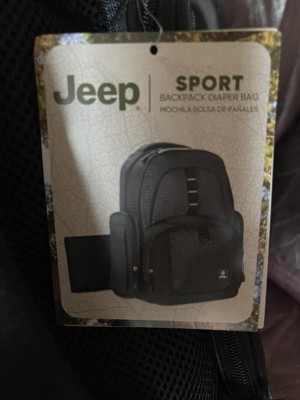 Jeep brand shop diaper bag