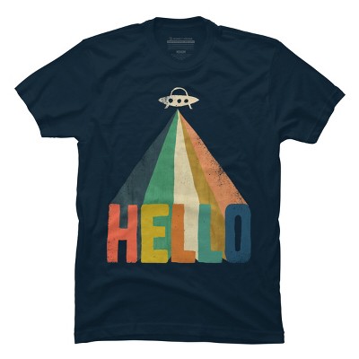 Men's Design By Humans Friendly martian By radiomode T-Shirt