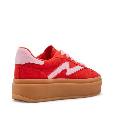 Женские кроссовки Madden Girl Mighty Platform Sneaker - 7.5 - CORAL MULTI — фото 4