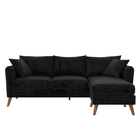 Magnolia Sectional Sofa With Pillows - Novogratz : Target