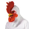 Morris Costumes Adults Rooster Halloween Costume Mask - White One Size - 3 of 4