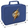 Justice League Flash Logo Insulated Soft Sided Lunch Box - 2 of 4