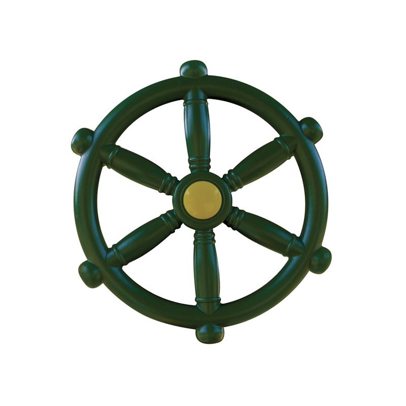 Gorilla Playsets Ship's Wheel  Swing Set Accessory - 12" Diameter, 1 of 7