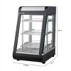 Winado 15 in. 3-Tier 1000W 110V Hot Food Warmer Display Case Countertop - 2 of 4