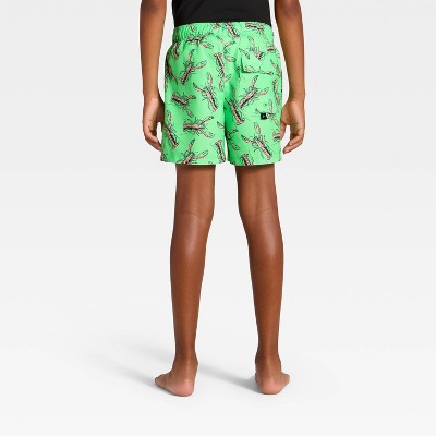 Детские шорты Art Class Boys' Swim Shorts - art class™ Vibrant Mint M — фото 2