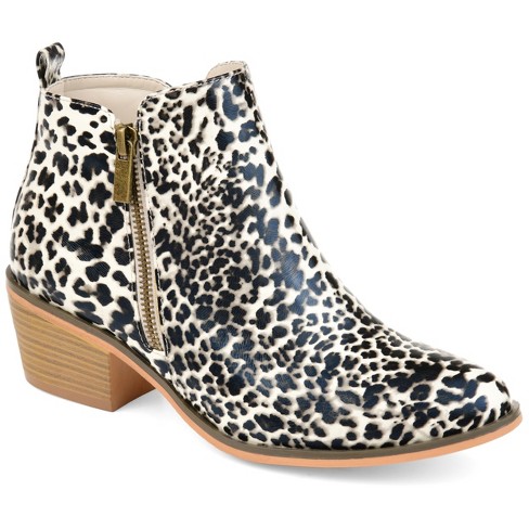 Leopard hot sale booties target