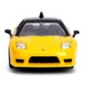 1995 Honda NSX-R GT RHD (Right Hand Drive) Yellow with Black Top "Collection" Series 1/64 Diecast Model Car by Majorette - 4 of 4