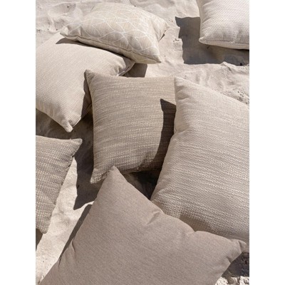 Mocha Brown 24" x 24" Indoor Outdoor Pillow