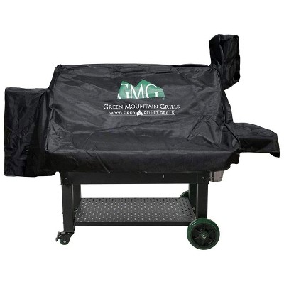 Green Mountain Grills Jim Bowie Prime WiFi Smart Grill Outdoor All Weather Cover, Protects Against Rain, Sun, and Wind, Black (Cover Only)