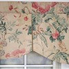 RLF Home 3" Rod Pocket High Quality Fabric Hortencia Mandy Valance for Windows 50" x 17" Beige - 3 of 4