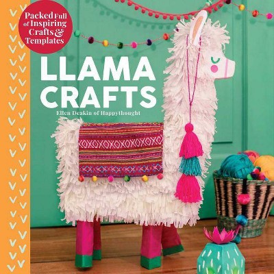 Llama Crafts - (Creature Crafts) by  Ellen Deakin (Paperback)