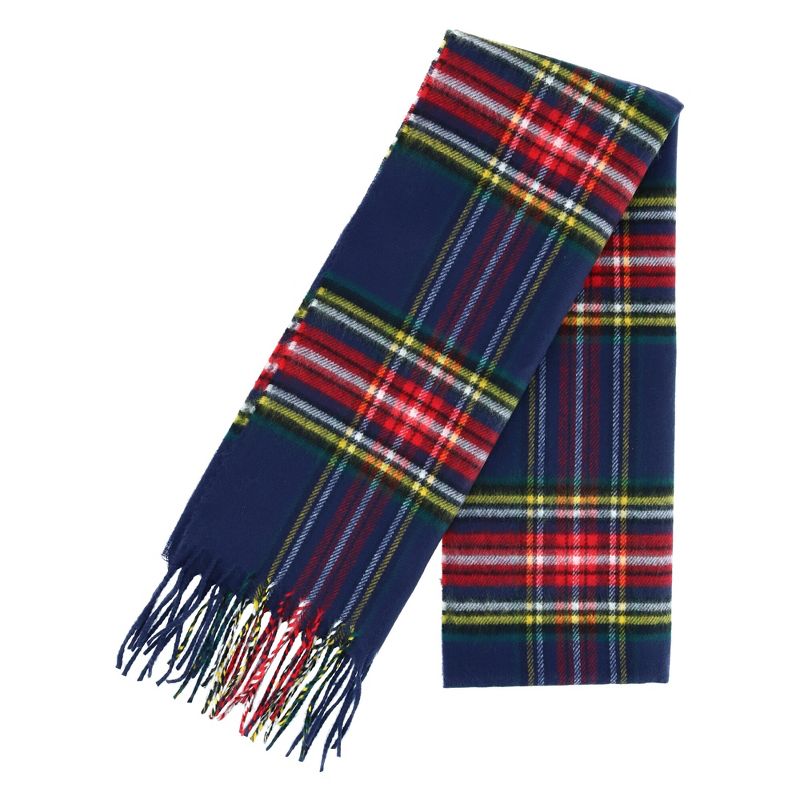 David & Young Soft Plaid Winter Scarf, 2 of 4