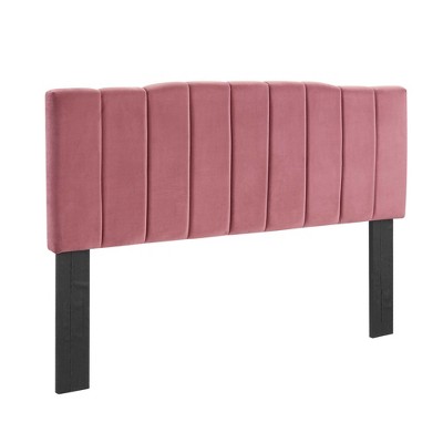 Modway Camilla Channel Tufted King/California King Performance Velvet Headboard -  Dense Foam Padding  - King /CA king size HB