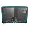 BCW GAMING Z-FOLIO 9-POCKET LX ALBUM Teal HOLDS 360 CARDS ZIPPER CLOSURE - 3 of 3