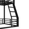 Kumasinova Metal Bunk Bed,Heavy Duty Floor Bunk Bed with Ladder,High Guardrail for Kids,Adults,School,Bedroom,Noise Reduced - 4 of 4