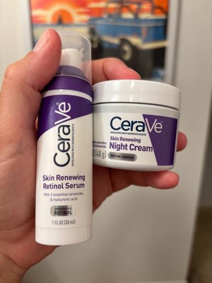 CeraVe Skin Renewing Night Cream Face Moisturizer - 1.7 fl oz