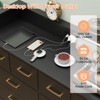 8 Drawer Dresser, Dresser TV Stand for Bedroom with LED Lights and Power Outlet, Wide Chest of Drawers for Hallway, Living Room, Entryway - 4 of 4
