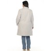 White Mark Plus Size Classic Walker Coat - 3 of 4