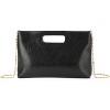 Clutch Purses for Women PU Leather Evening Clutch Bag Fashion Handbags with Chain - 4 of 4