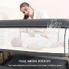 for Newborn 3 in 1 Baby Bassinet, Bedside Bassinet for Baby, Rocking Bassinet with Comfy Mattress and Wheels - 4 of 4