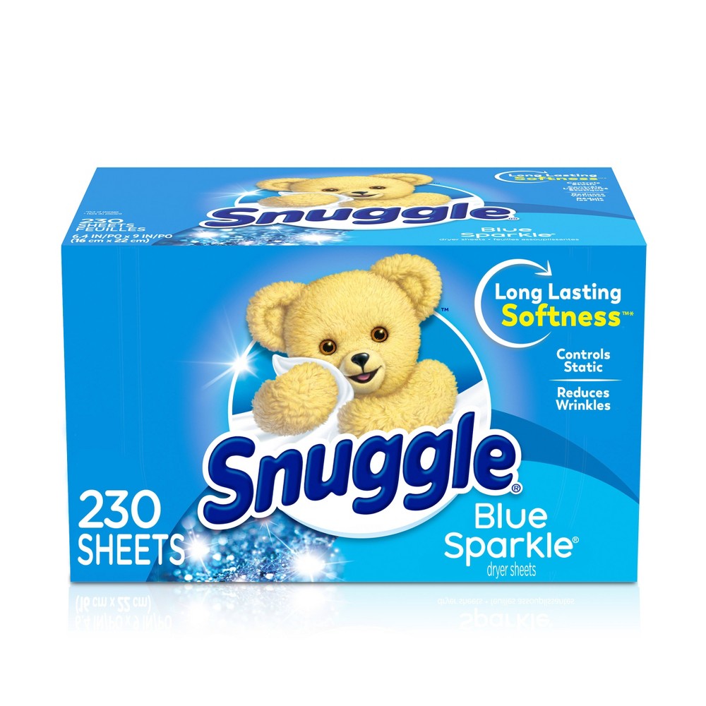 UPC 072613451197 product image for Snuggle Blue Sparkle Fresh Scent Dryer Sheets - 230ct | upcitemdb.com