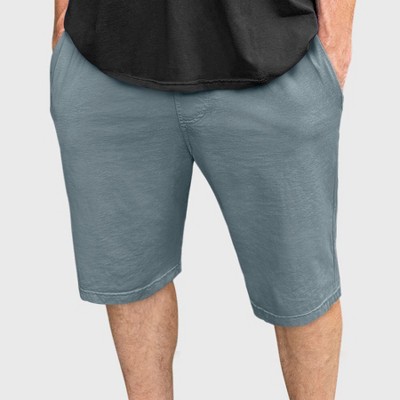 City Threads Men's 100% Cotton Soft Knit Jersey Shorts - USA-Made