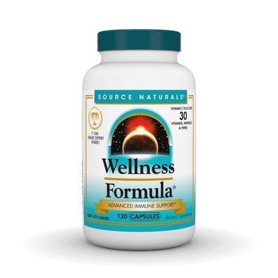 Wellness Formula (CA Formula) by Source Naturals, Inc.  -  120 Capsule
