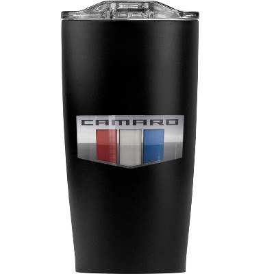 Chevy Chevy 2016 Camaro Logo Steel Tumbler 20oz Coffee Travel Mug