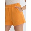 Women's Textured Shorts - entro - 4 of 4