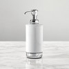 iDesign Soap Dispenser for Bathroom or Vanity - White - 3 of 4