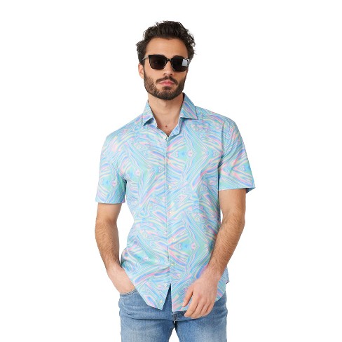 Opposuits Men's Shirt - Short Sleeve Shirt Holoperfect - Multicolor ...