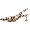 Journee Collection Women's Medium and Wide Width Mikoa Kitten Heel Sling Back Pointed Toe Pumps - 2 of 4