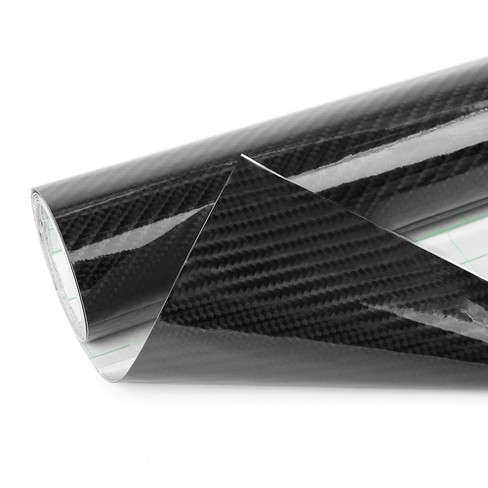 vis Structureel Aardbei Unique Bargains Carbon Fiber Air Release Stretchable Auto Vinyl Film  Sticker 118" X 20" Black 1pcs : Target