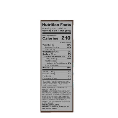 Barebells Coco Caramel Almond Nutrition Protein Bars - 20g Protein - 7.76oz/4pk